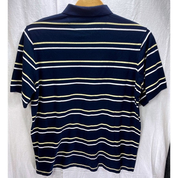 NWT Croft & Barrow Mens XXL Performance Pique Polo Shirt Multicolor Stripe - Picture 3 of 8